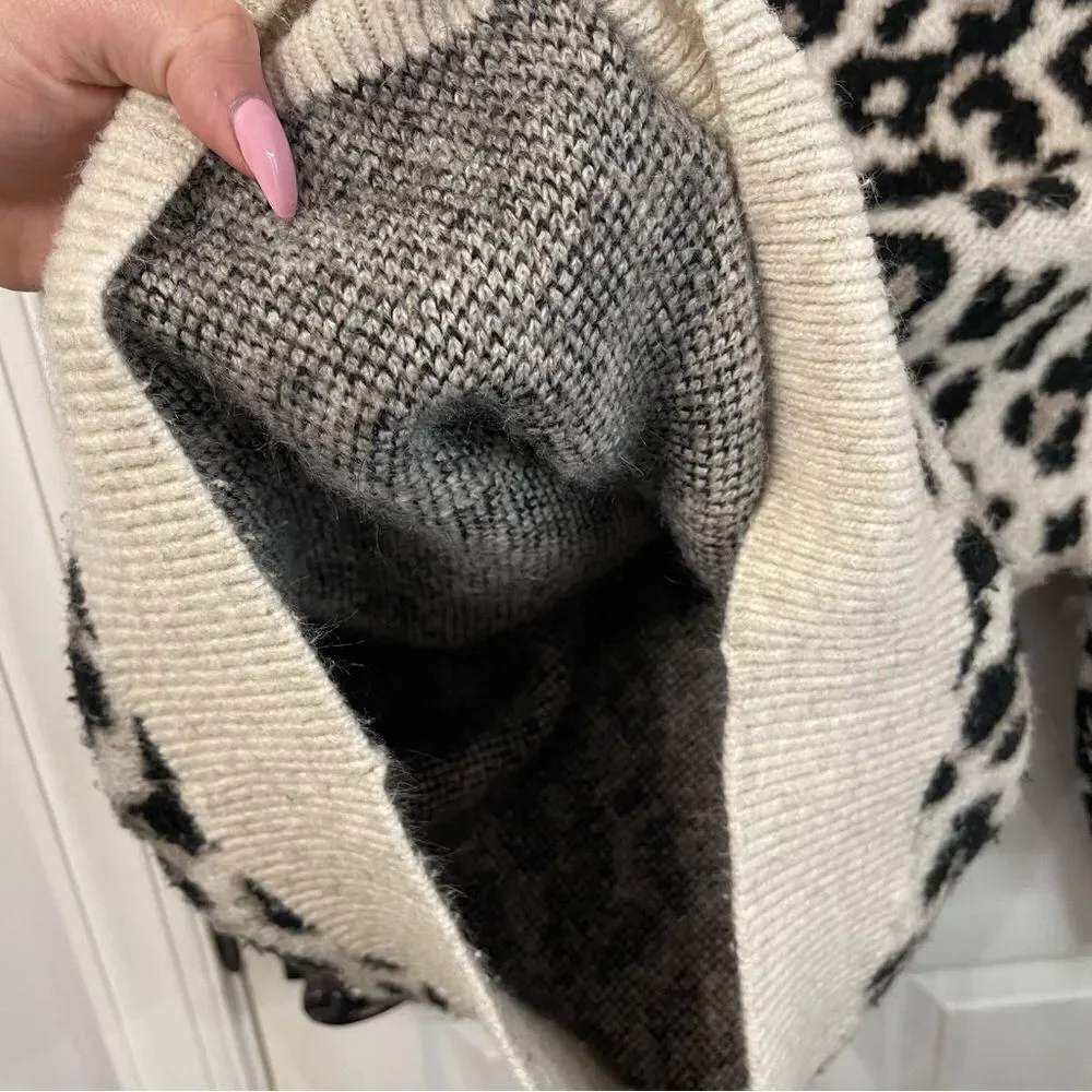 Cheetah Vince Camuto Sweater